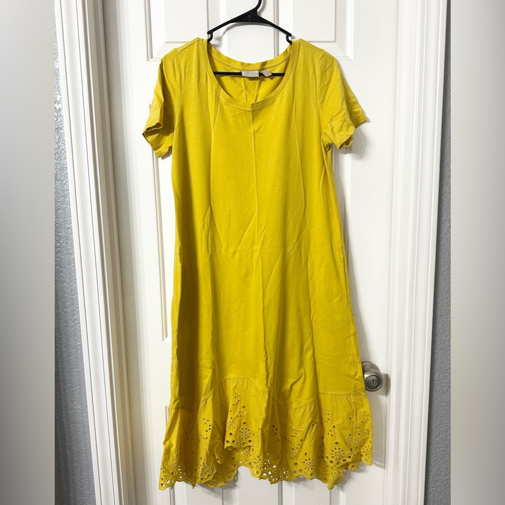 Midi Dress - Mustard X